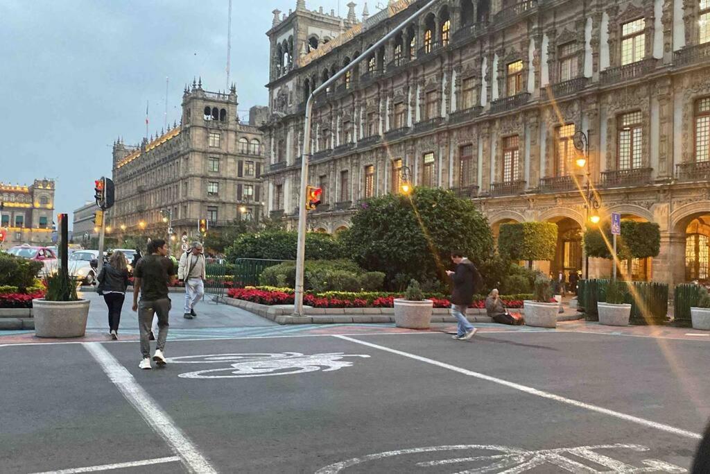 Downtown Depto Con Terraza Privada Apartamento Cidade do México Exterior foto