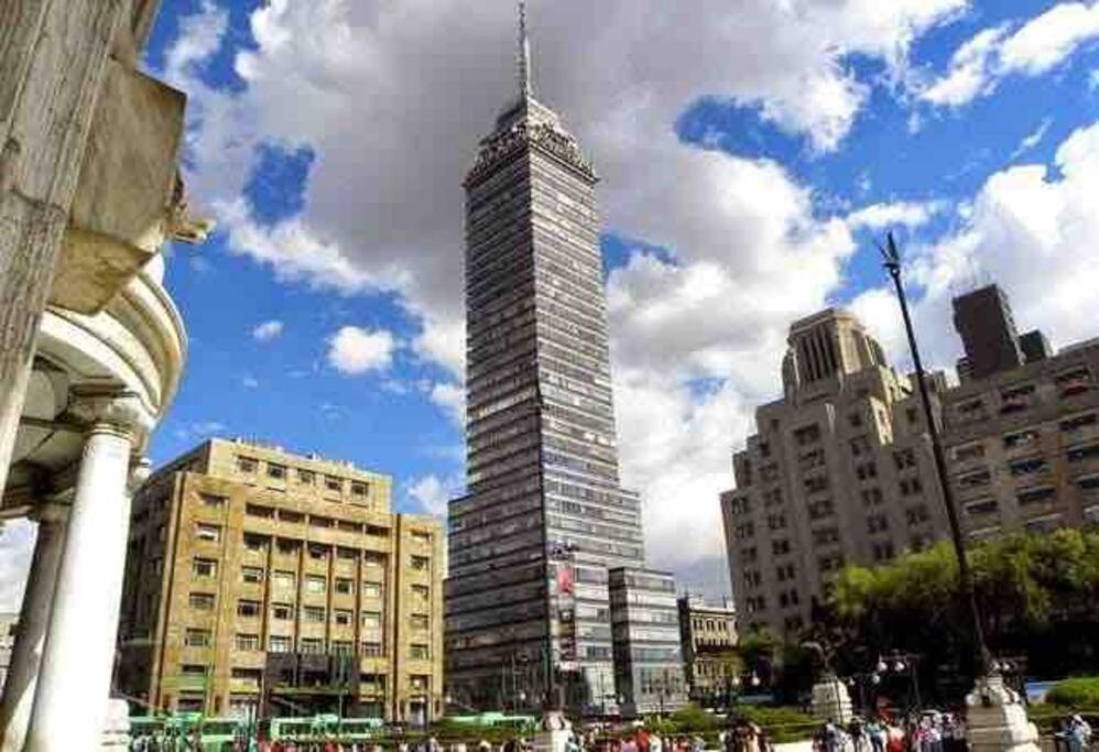 Downtown Depto Con Terraza Privada Apartamento Cidade do México Exterior foto